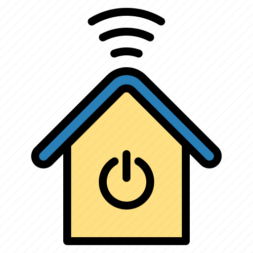 House, internet, iot, smart, wifi icon - Download on Iconfinder