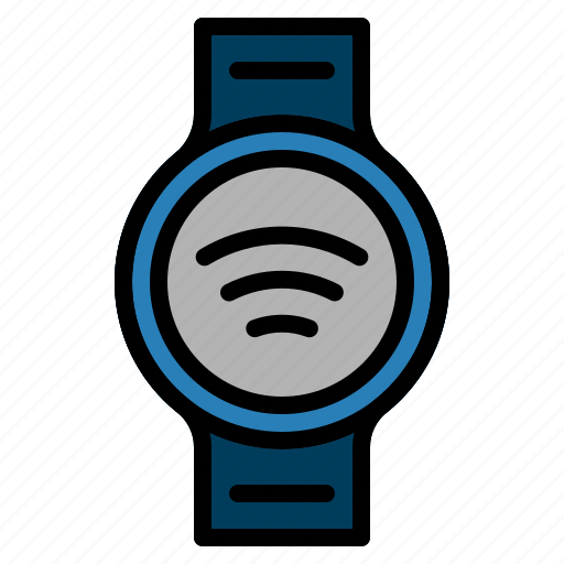 Internet, iot, smartwatch, wifi icon - Download on Iconfinder