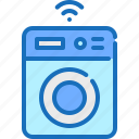 washing, machine, smart, technology, internet, of, things