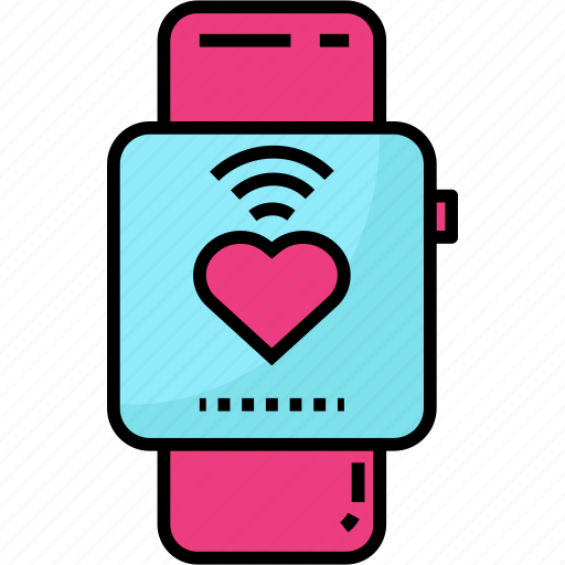 Smart, watch, tracker, pulse, internet, of, things icon - Download on Iconfinder