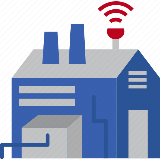 Factory, iot, internet, of, things, smart, industry icon - Download on Iconfinder
