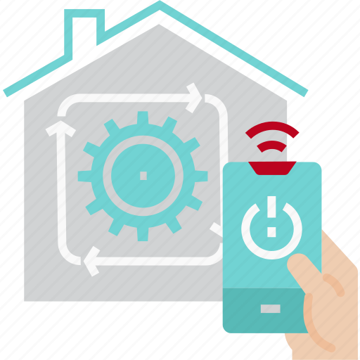 Building, house, home, automation, iot, internet, things icon - Download on Iconfinder