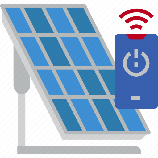 Solar, panel, internet, things, home, energy, technology icon - Download on Iconfinder