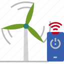 wind, control, mill, internet, things, energy, technology 