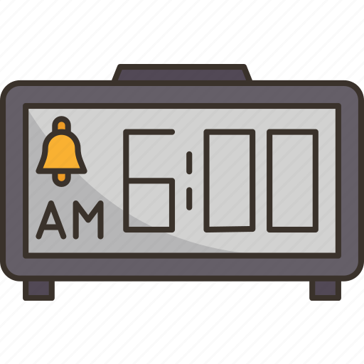 Clock, alarm, time, digital, watch icon - Download on Iconfinder
