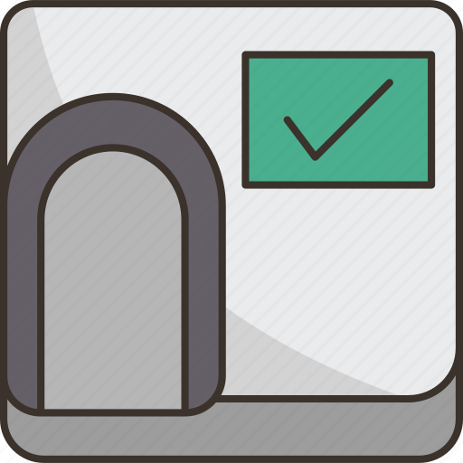 Fingerprint, scanner, verification, authorization, identity icon - Download on Iconfinder