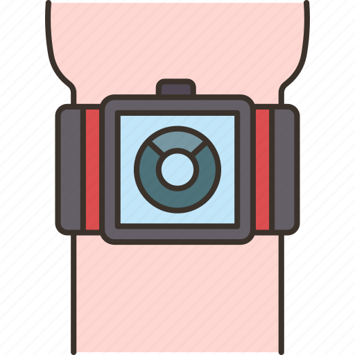 Smartwatch, wristwatch, gadget, digital, monitoring icon - Download on Iconfinder