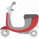 scooter, motorcycle, ride, vehicle, transportation
