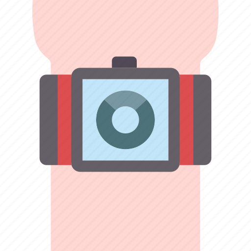 Smartwatch, wristwatch, gadget, digital, monitoring icon - Download on Iconfinder
