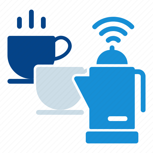 Kettle, kitchenware, hot, drink, electronics, water, smart icon - Download on Iconfinder