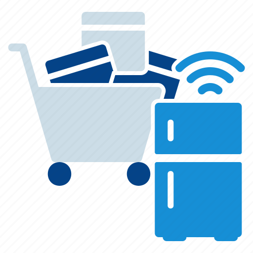 Refrigerator, household, smart, home, freeze, cooler, electronics icon - Download on Iconfinder