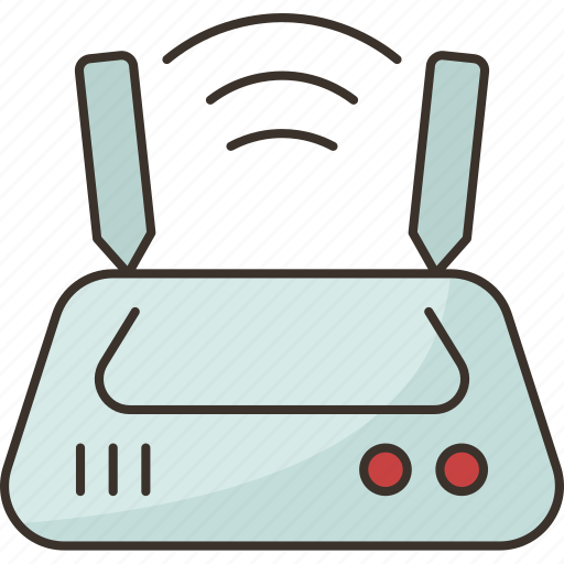 Router, modem, wifi, internet, wireless icon - Download on Iconfinder