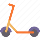 scooter, kick, wheel, transport, urban