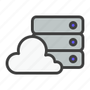 server, hosting, database, storage, cloud
