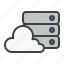 server, hosting, database, storage, cloud 
