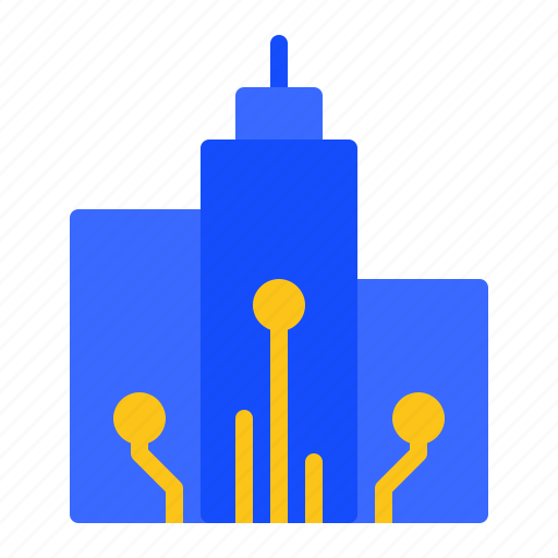 City, smart city, urban, technology, iot, internet of things icon - Download on Iconfinder
