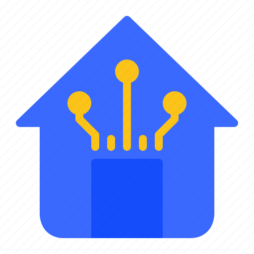 Home, smart home, technology, iot, internet of things icon - Download on Iconfinder