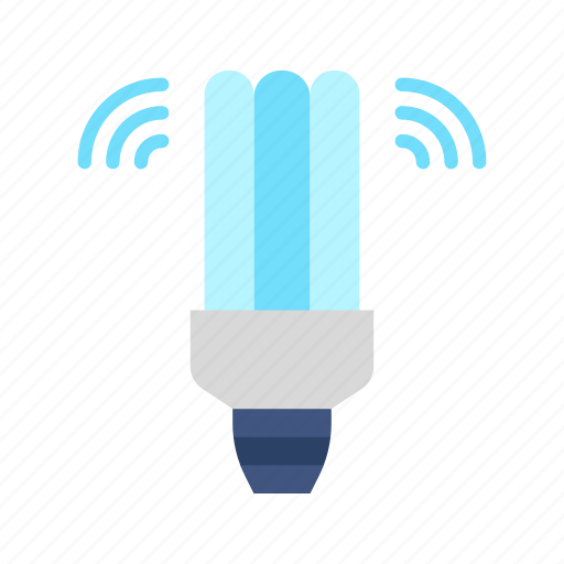 Smart light, bulb, light, light bulb, electric bulb, idea, ecological icon - Download on Iconfinder