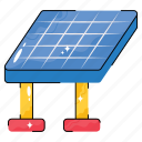 energy, panel, modern, solar, renewable