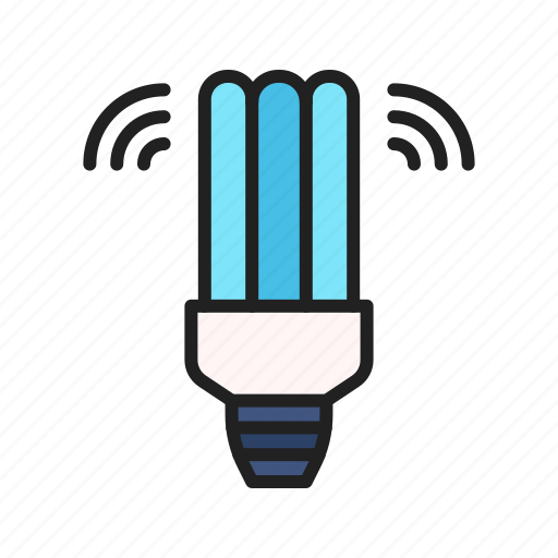 Smart light, bulb, light, light bulb, electric bulb, idea, ecological icon - Download on Iconfinder