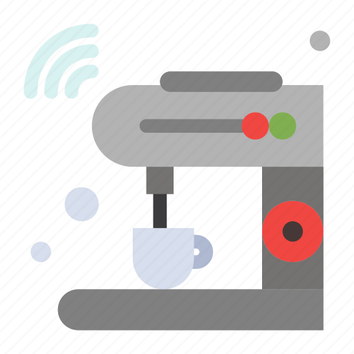 Coffee, internet, iot, machine, wifi icon - Download on Iconfinder