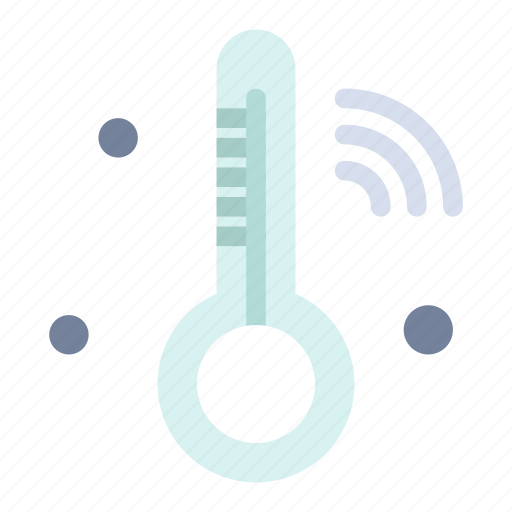 Internet, iot, of, temperature, thermometer, things icon - Download on Iconfinder