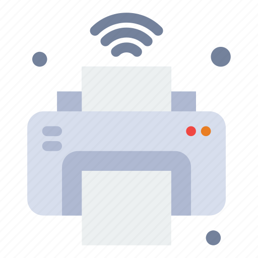Internet, iot, of, printer, things, wifi icon - Download on Iconfinder