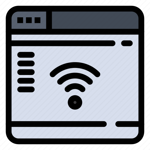 Internet, iot, router, webpage icon - Download on Iconfinder