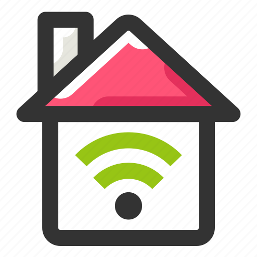 Home automation, internet of things, iot, signal, wireless icon - Download on Iconfinder