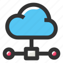 cloud network, cloud server, cloud storage, communication, global connectivity