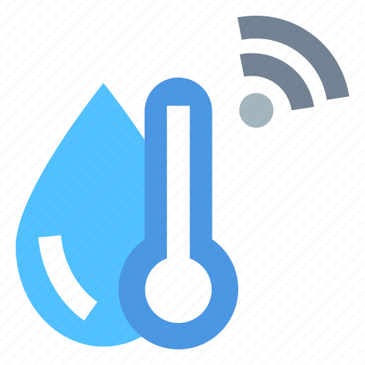 Internet of things, iot, moisture, thermometer, weather forecast icon - Download on Iconfinder
