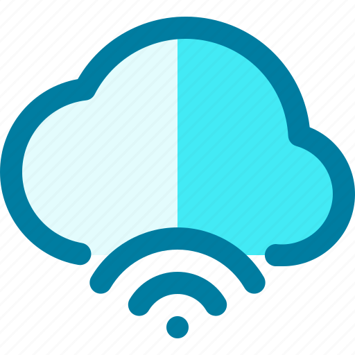 Cloud, device, internet, internet of things, storage, wifi icon - Download on Iconfinder