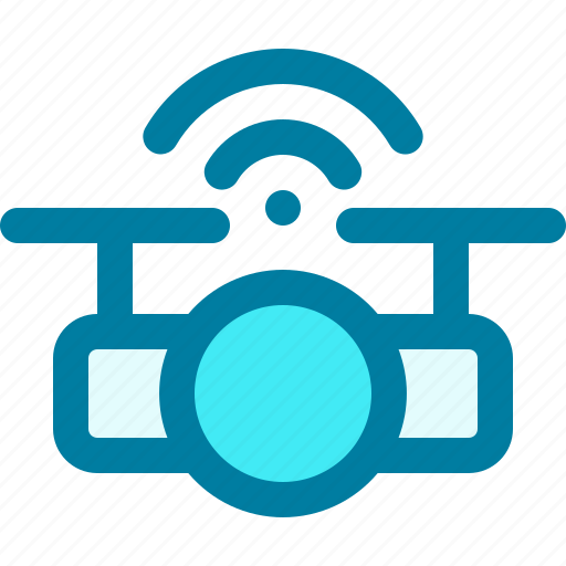 Camera, drone, electronics, fly, gadget, internet of things, wireless icon - Download on Iconfinder