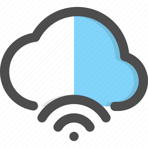 Cloud, device, internet, internet of things, storage, wifi icon - Download on Iconfinder