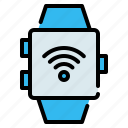 clock, internet of things, smart watch, smartwatch, watch, wifi