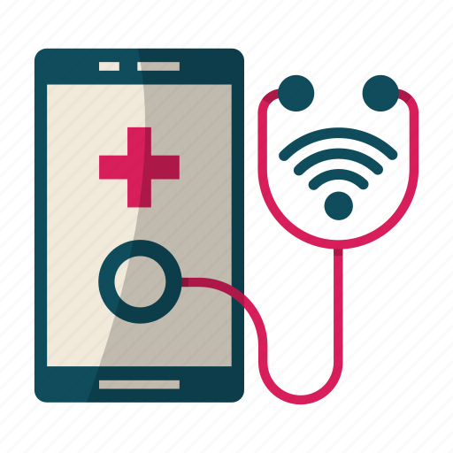 Smart, medical, examination, mobile app, healthcare, stethoscope icon - Download on Iconfinder
