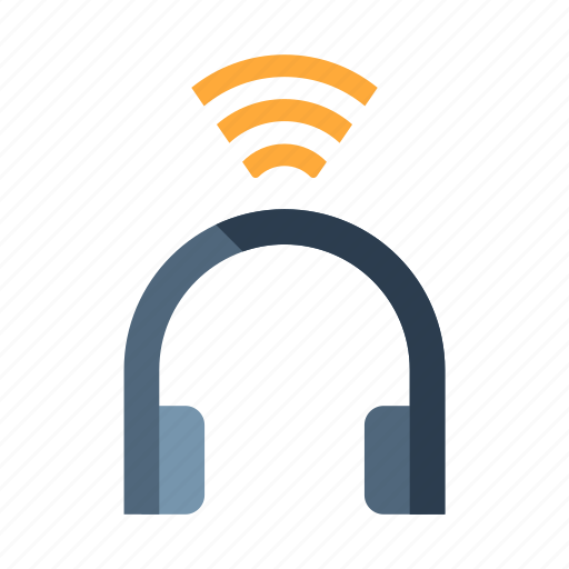Audio, earphone, headphone, headset, internet of things, wireless, wireless headphone icon - Download on Iconfinder