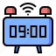 alarm, clock, smart, timer 