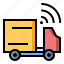 delivery, logistics, smart, truck 