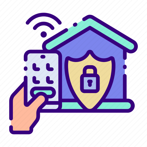 Smart, home, wifi, remote, controlsafe, security, safety icon - Download on Iconfinder