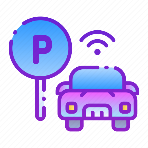 Traffic, parking, the, vehicle, smart, car, automatic icon - Download on Iconfinder
