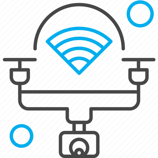 Drone, internet, things, wifi icon - Download on Iconfinder