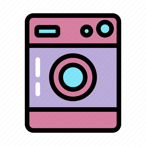 Internet, lineal, washing machine, connection, marketing, communication, technology icon - Download on Iconfinder