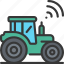 smart, farming, tech, iot, tractor, vehicle 