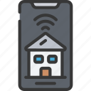 smart, home, app, tech, iot, house, mobile