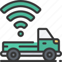 smart, truck, tech, iot, vehicle, transportation