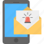 email notification, message alert, mobile notification, new email, secure communication 