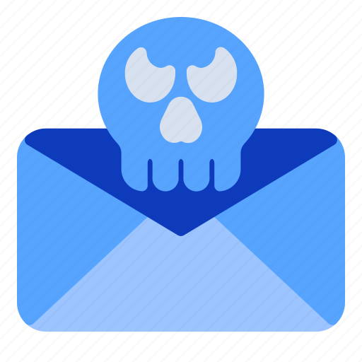 Email, mail, spam, virus, skull icon - Download on Iconfinder