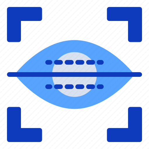 Eye, scanner, scan, security, vision, biometric icon - Download on Iconfinder
