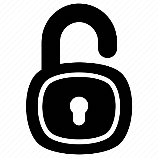 Door lock, open lock, open padlock, padlock, unlock padlock icon - Download on Iconfinder